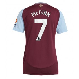 Aston Villa John McGinn #7 Hemmakläder Dam 2024-25 Kortärmad